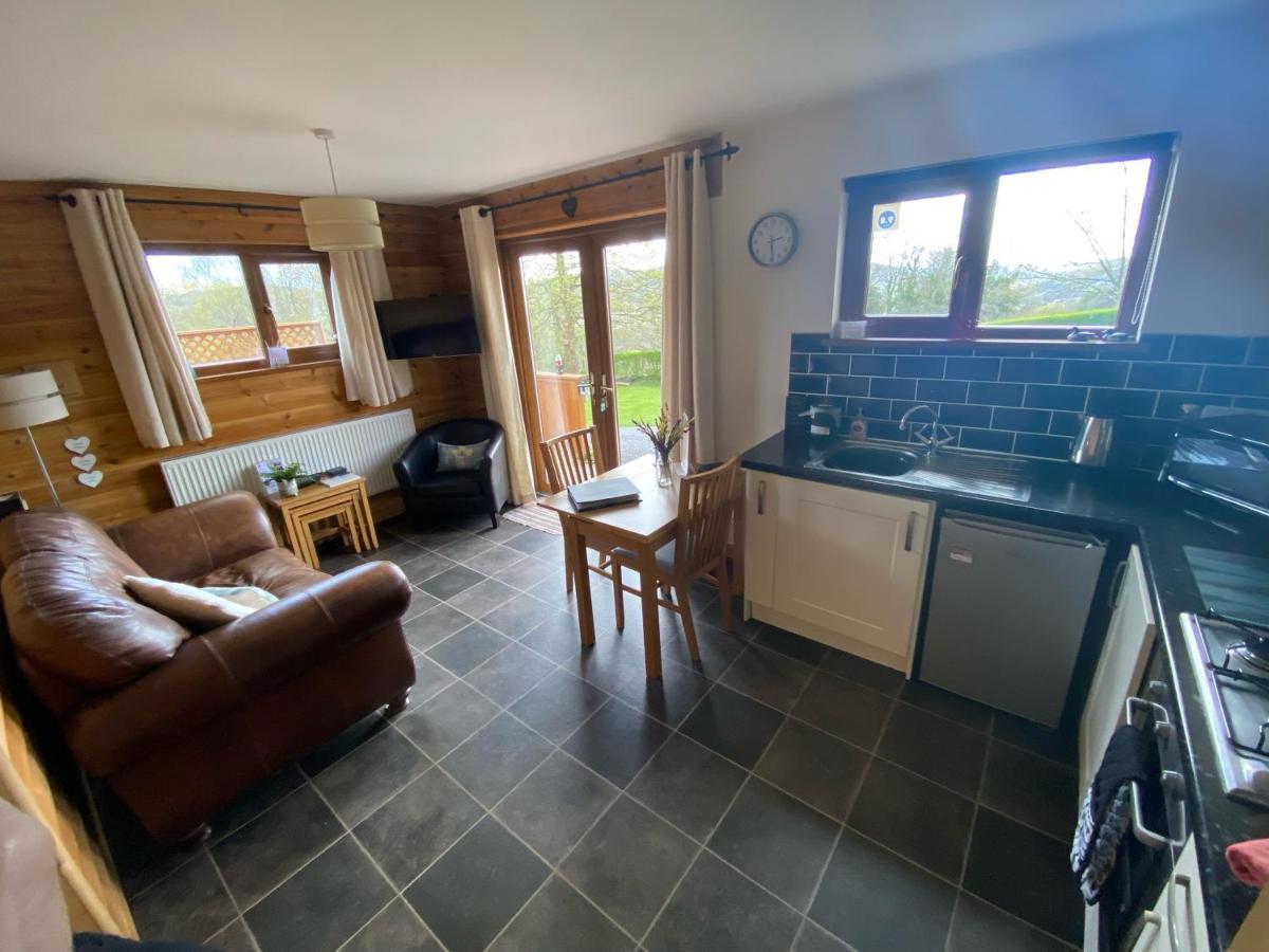 Swansea Log Cabin Pontardawe Exteriör bild
