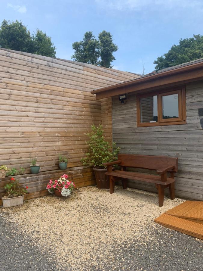 Swansea Log Cabin Pontardawe Exteriör bild