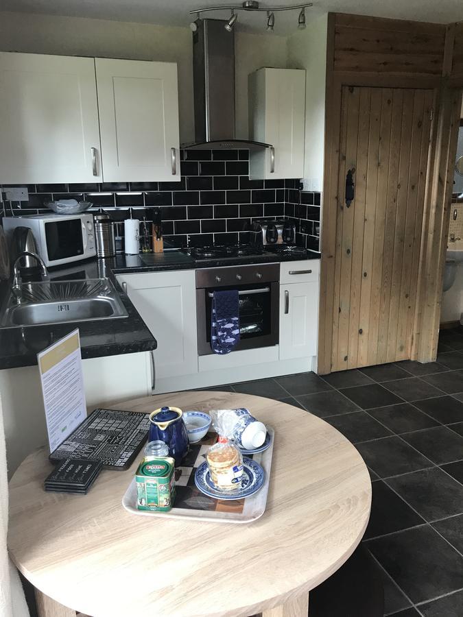 Swansea Log Cabin Pontardawe Exteriör bild